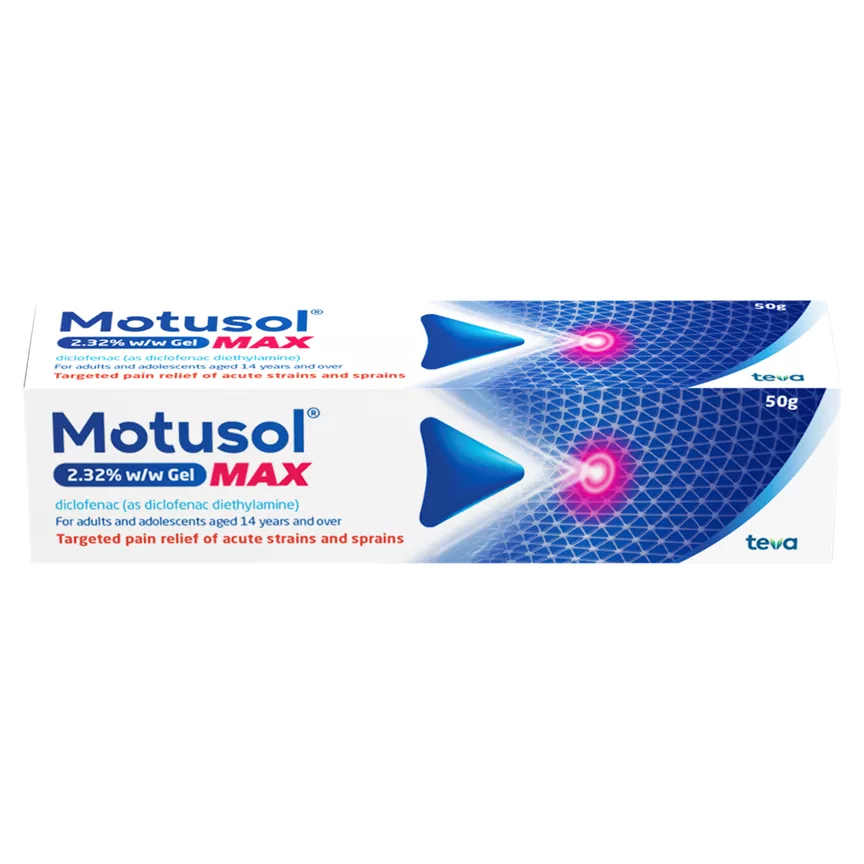 Motusol 2.32% w/w Gel Max
