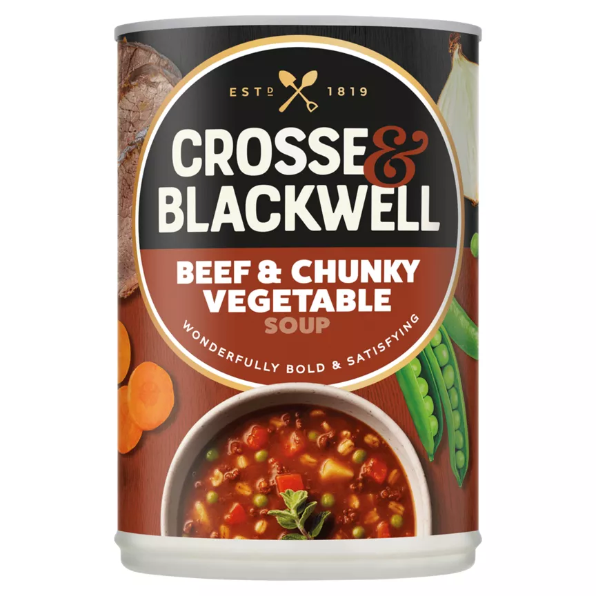 Crosse & Blackwell Chunky Vegetable & Beef Soup