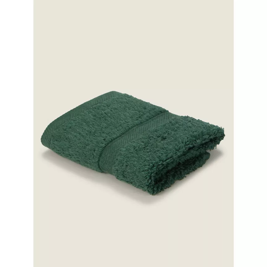 George Home Fir Green Super Soft Face Cloth