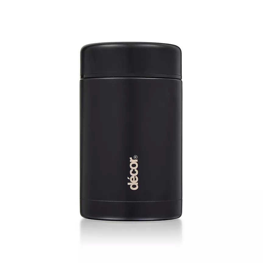 Décor Black Food Flask