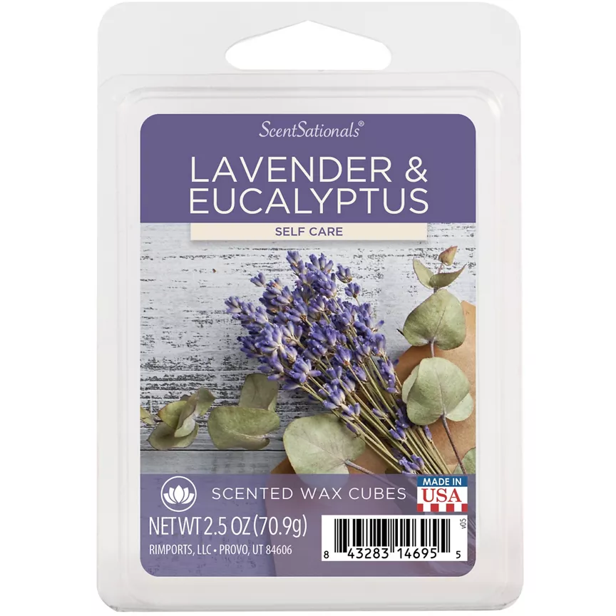 ScentSationals Lavender Eucalyptus Wax Cubes