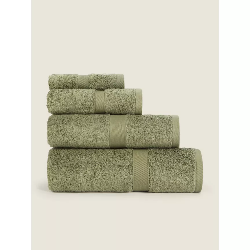 George Home Sage Green Super Soft  Bath Sheet