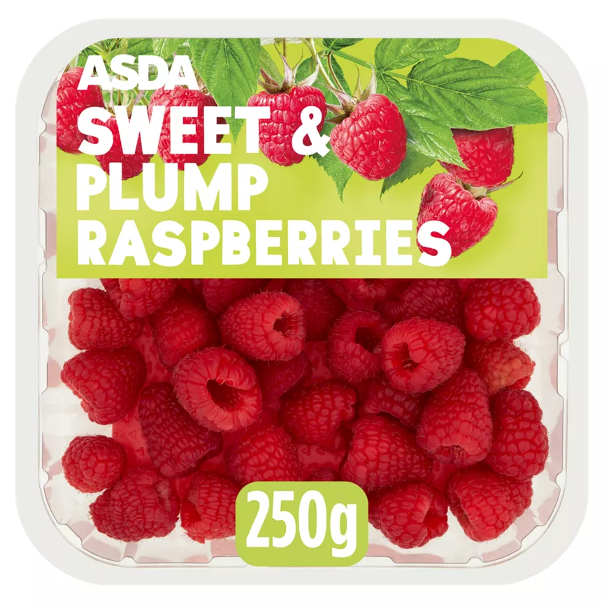 ASDA Sweet & Plump Raspberries