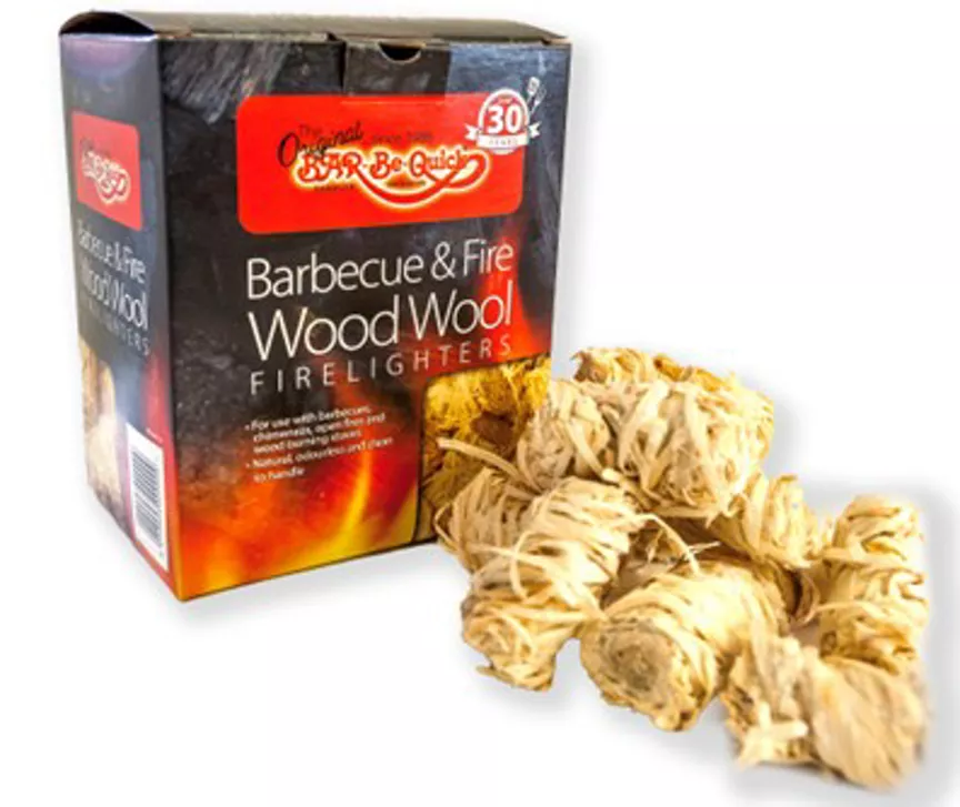 Bar-Be-Quick BBQ & Fire Wood Wool Firelighters