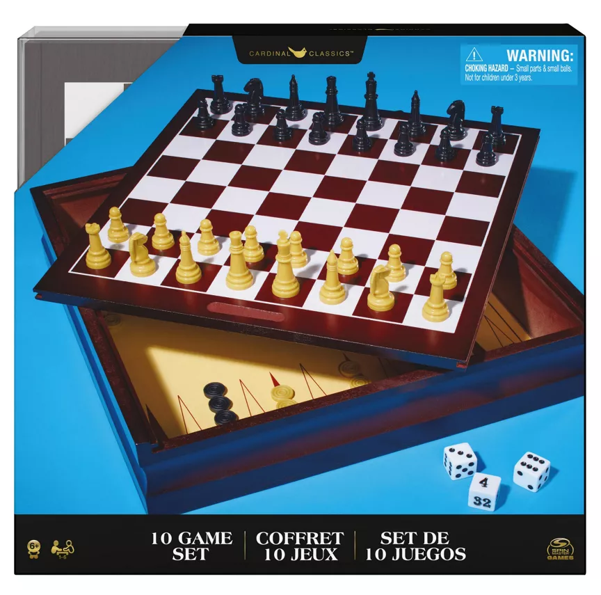 Spin Master Classic Family 10 in 1 Game Set