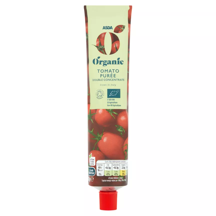ASDA Organic Tomato Purée Double Concentrate