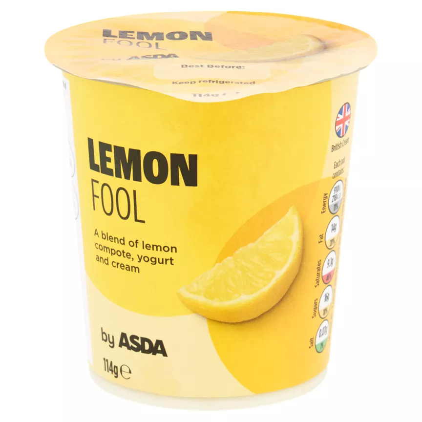 ASDA Lemon Fool 114g