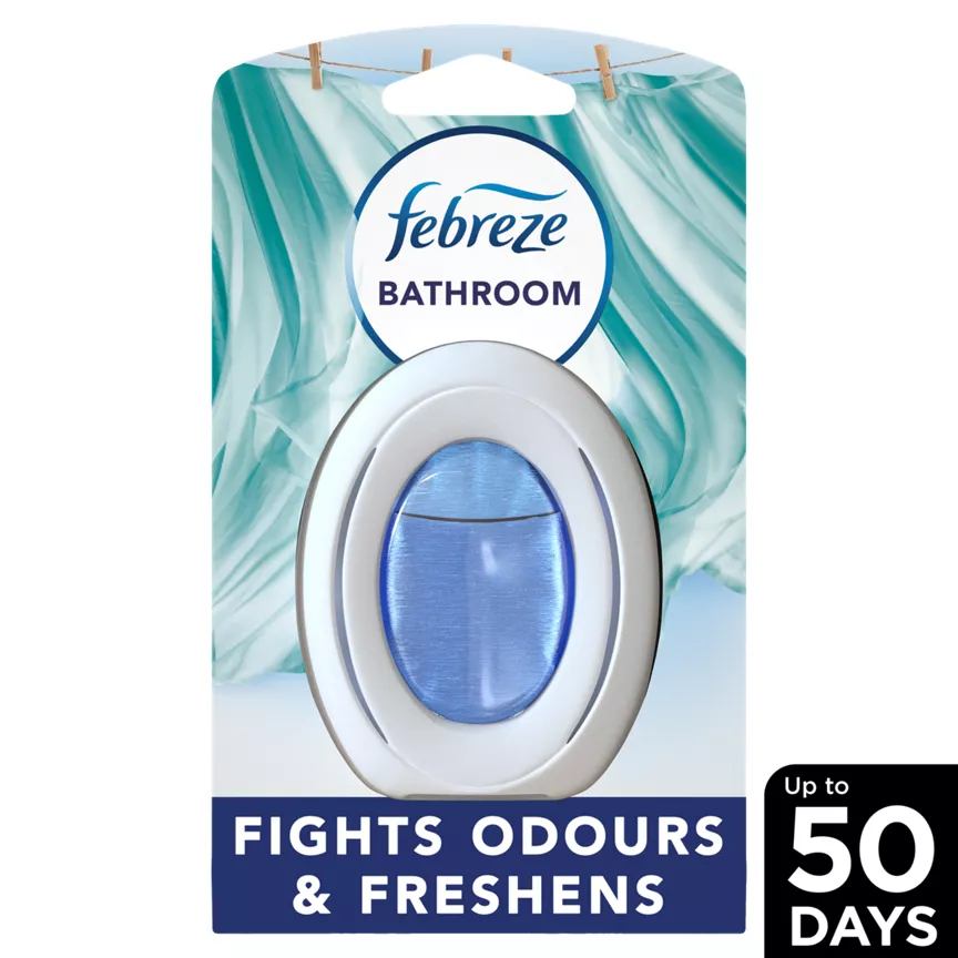 Febreze Bathroom, Continuous Air Freshener Fresh Linen 1 Count