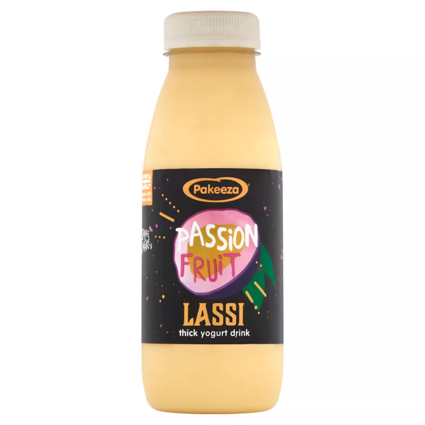 Pakeeza Passion Fruit Lassi Thick Yogurt Drink 330g