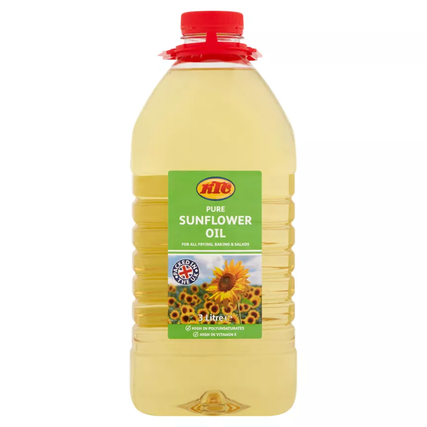 KTC Pure Sunflower Oil 3 Litre