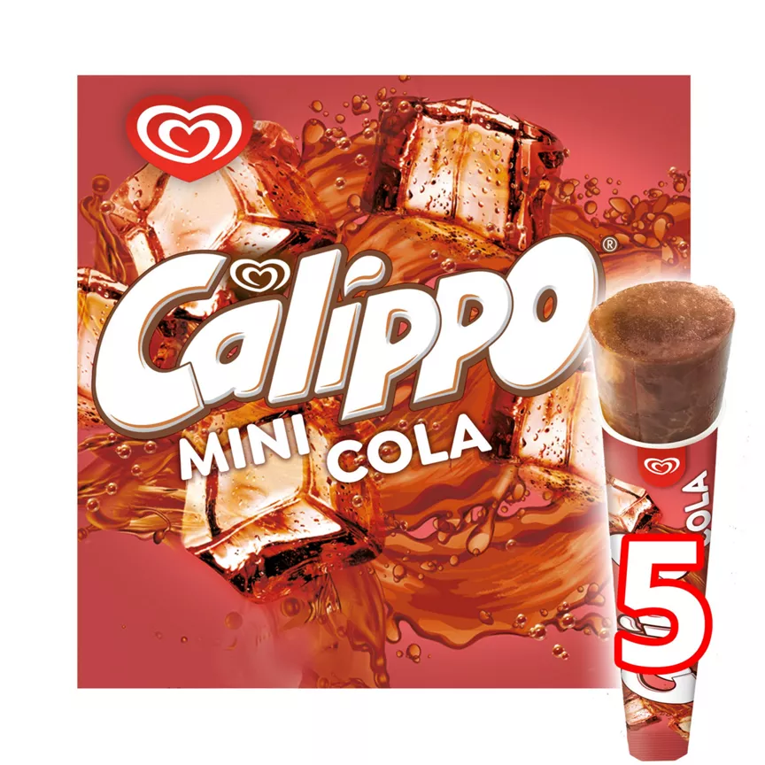 Calippo Ice Lolly Mini Cola 5x 80 ml