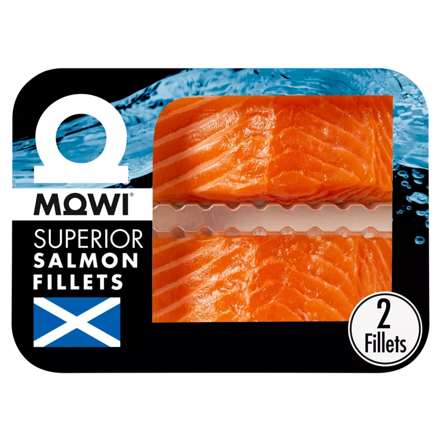 MOWI Superior Scottish Salmon Fillets 230g - Image 1