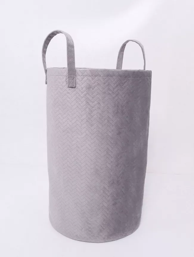George Home 45L Grey Laundry Bag