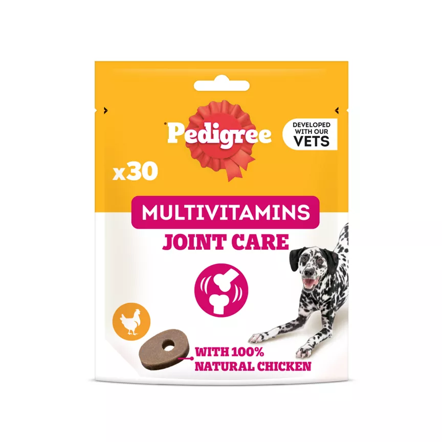 Pedigree Multivitamins Joint Care 30 Soft Dog Chews 180g