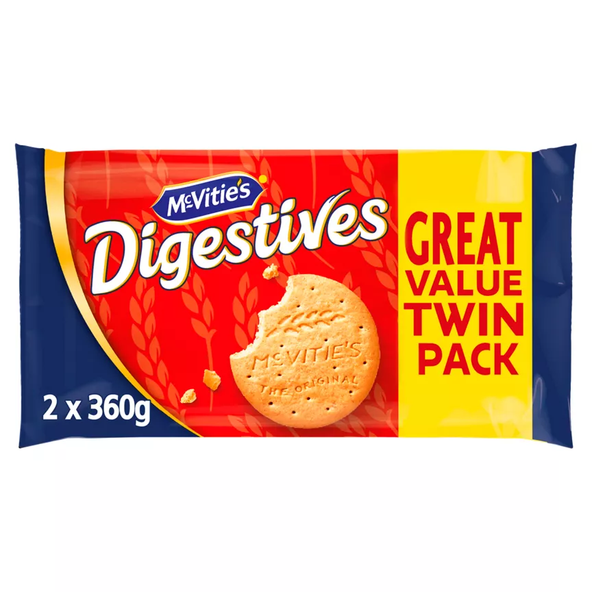 McVitie's Digestives The Original 2 x 360g - Image 1