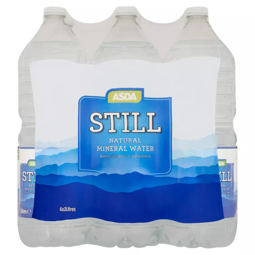 ASDA Still Natural Mineral Water 6 x 2 Litres