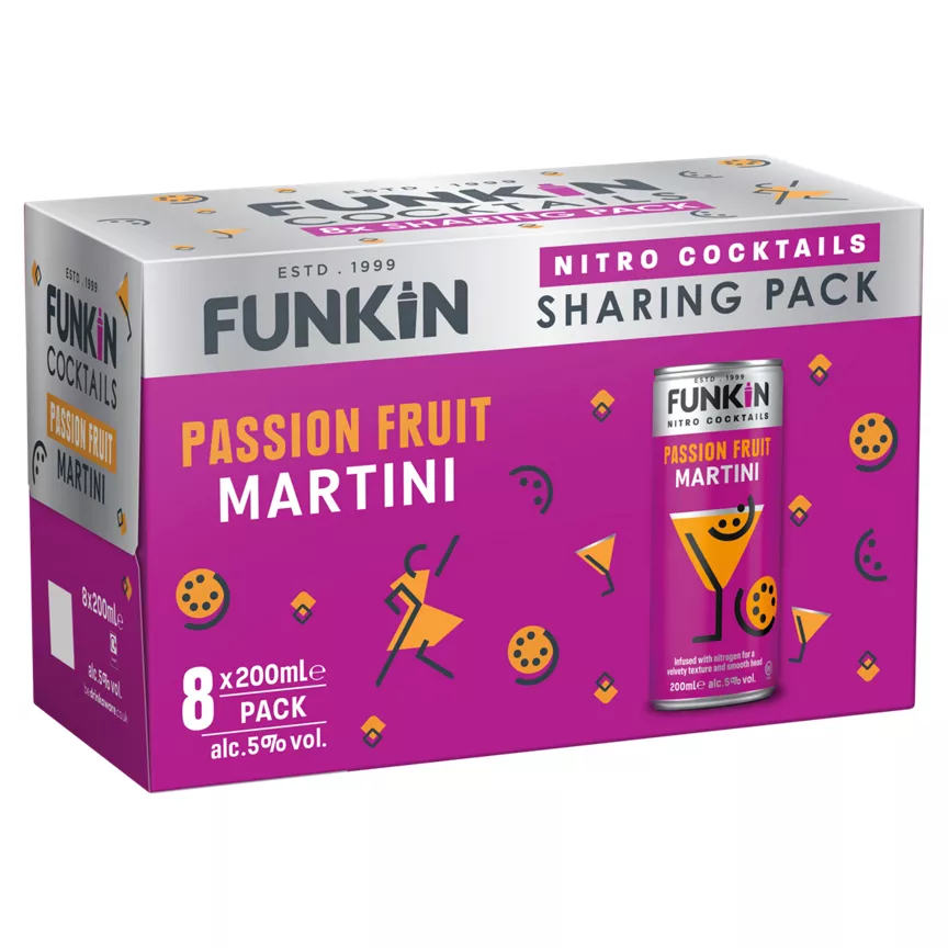Funkin Cocktails Passion Fruit Martini Sharing Pack