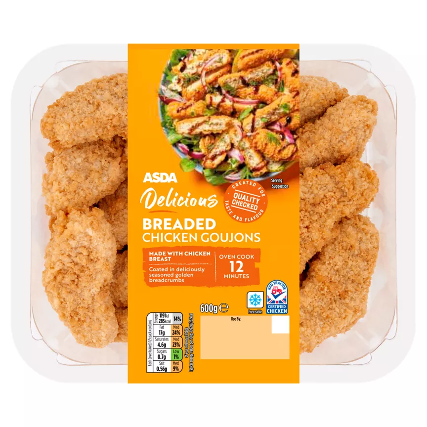 ASDA Delicious Breaded Chicken Goujons