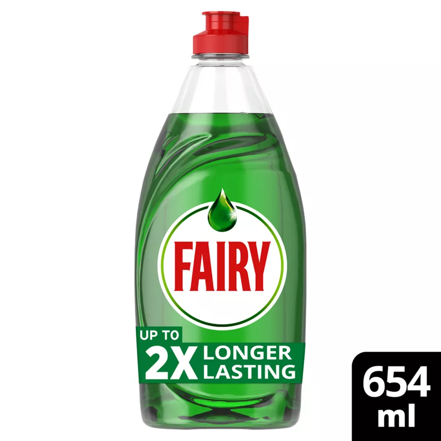 Fairy Original Washing Up Liquid Green with LiftAction