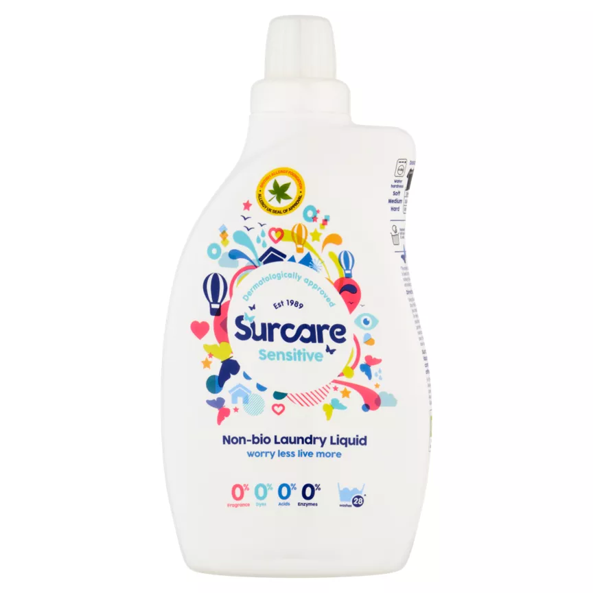 Surcare Sensitive Non-Bio Laundry Liquid