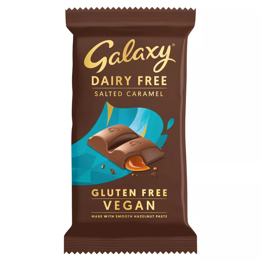 Galaxy Vegan Salted Caramel Chocolate Bar