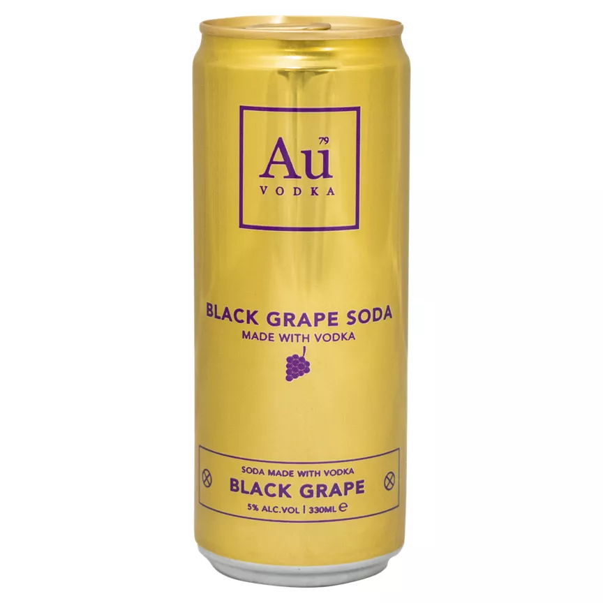 Au Vodka Black Grape Soda