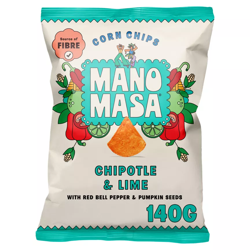 Manomasa Chipotle & Lime 140g