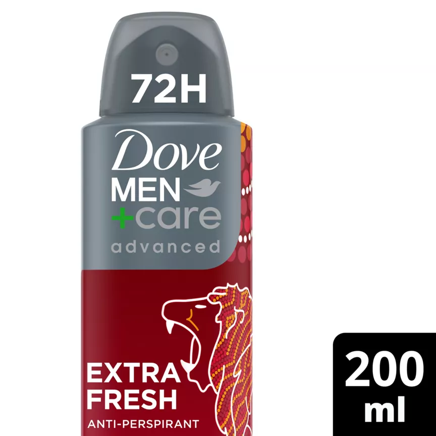 Dove Men+Care Antiperspirant Deodorant Aerosol Extra Fresh