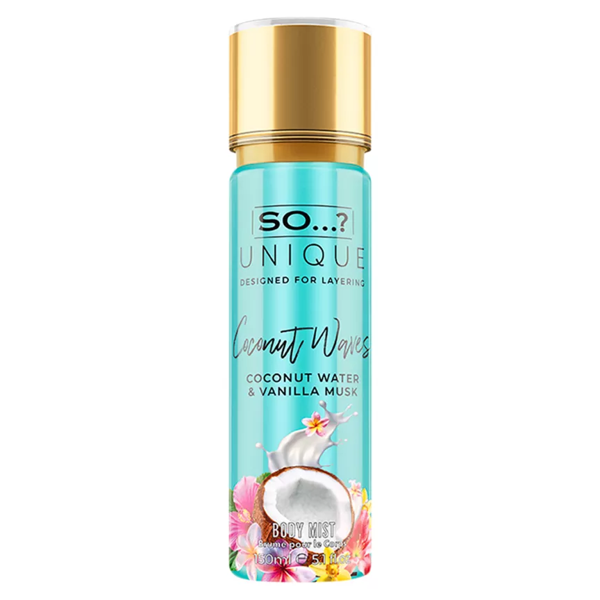 So...? Unique Coconut Water & Vanilla Musk Body Mist 150ml