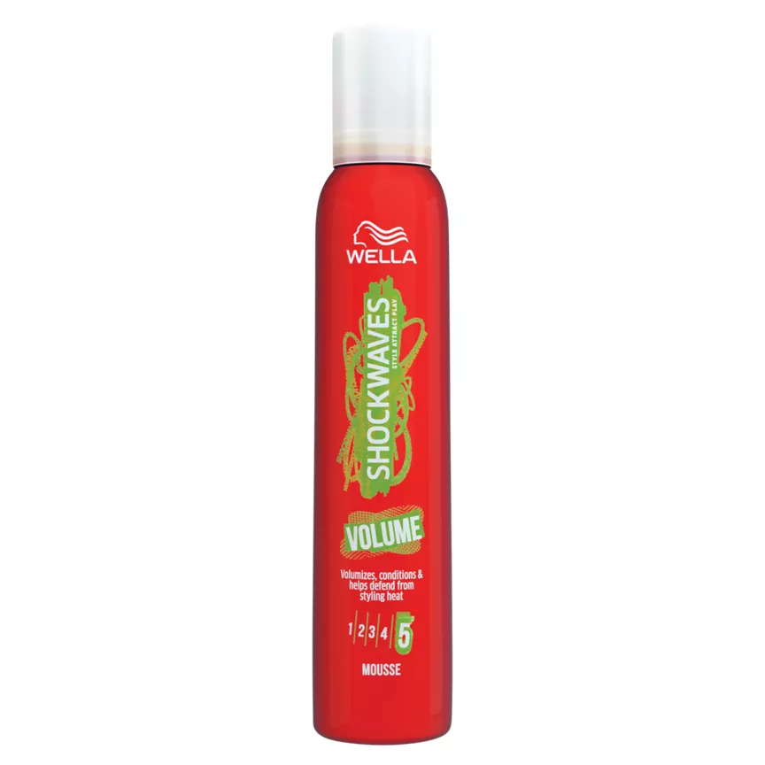 Wella Shockwaves Volume Mousse 200ml