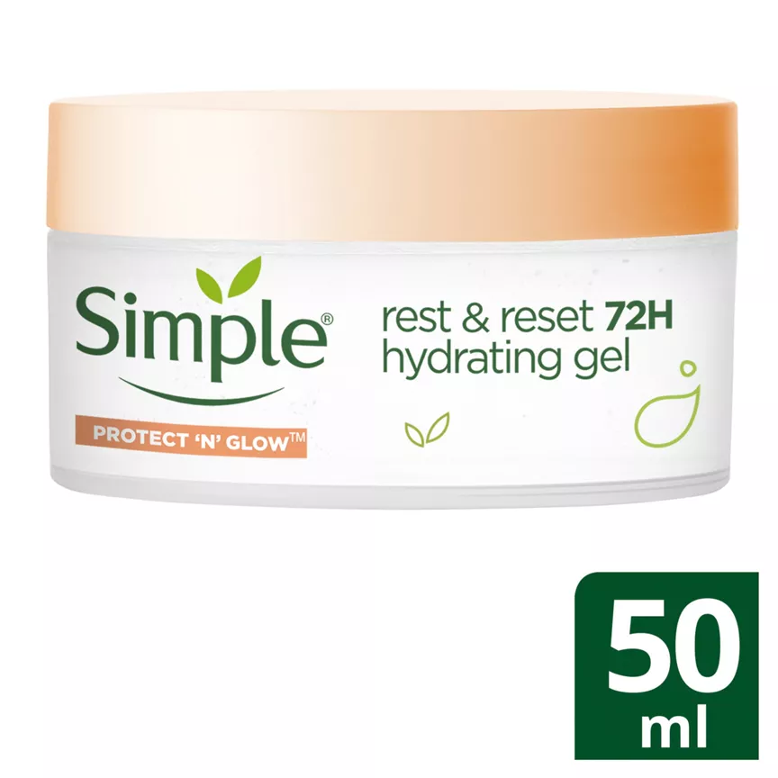 Simple Rest and Reset 72h Hydrating Gel