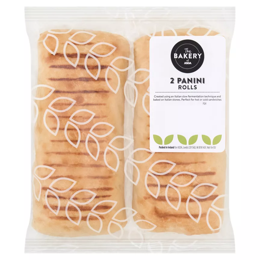 The BAKERY at ASDA 2 Panini Rolls