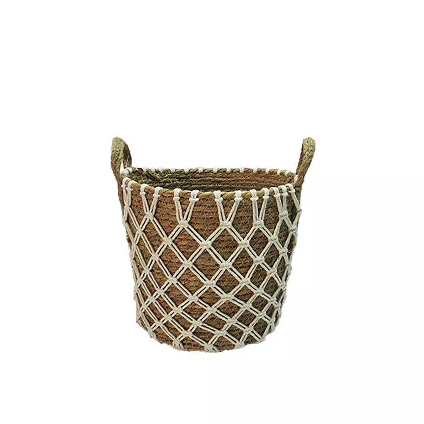 George Home Natural Geometric Storage Basket
