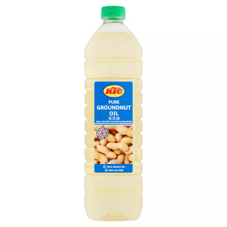 KTC Pure Groundnut Oil 1 Litre - Image 1