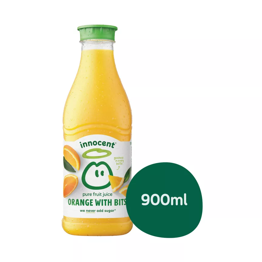 Innocent Orange Juice with Bits