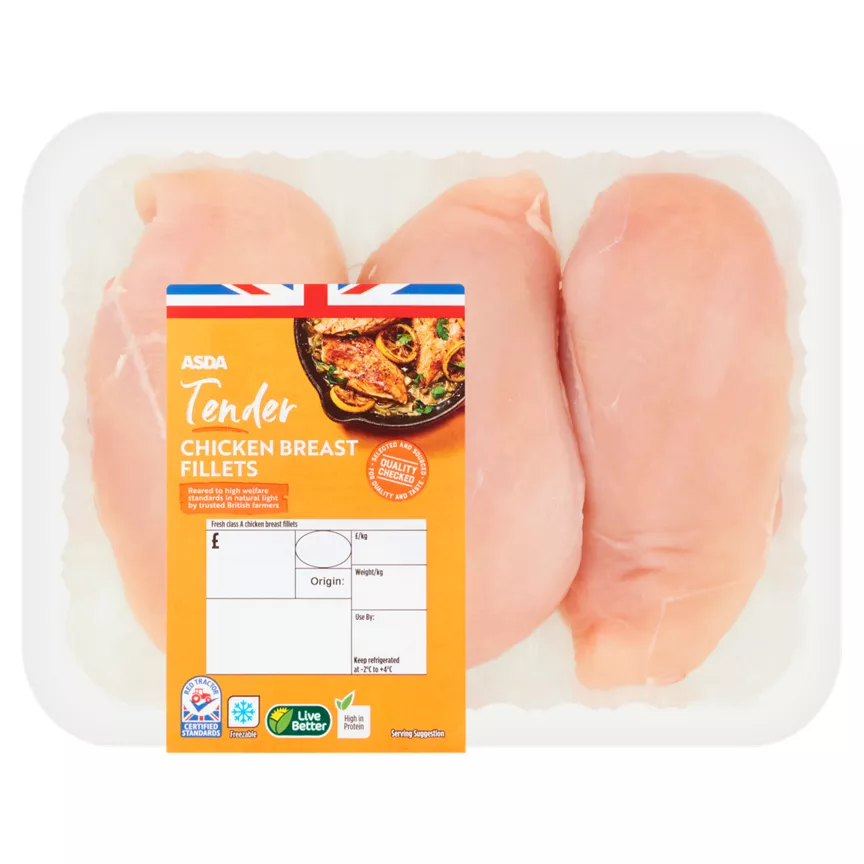 ASDA Tender Chicken Breast Fillets