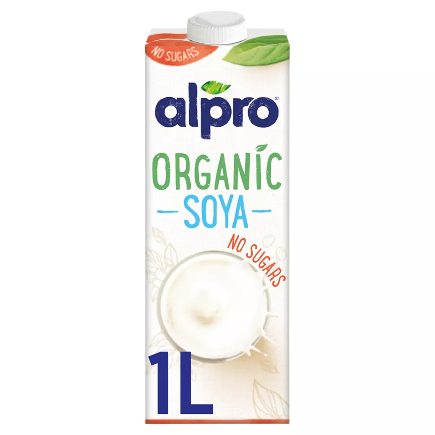 Alpro Organic No Sugars Soya Long Life Drink - Image 1