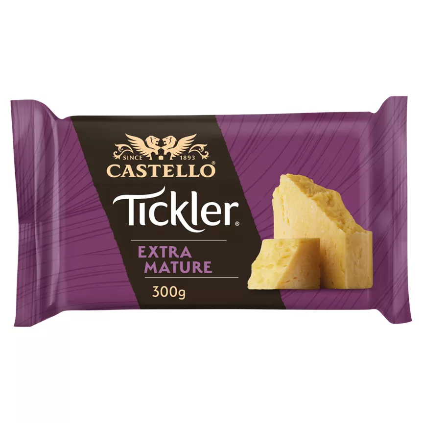 Castello Tickler Extra Mature Cheddar Cheese 300g