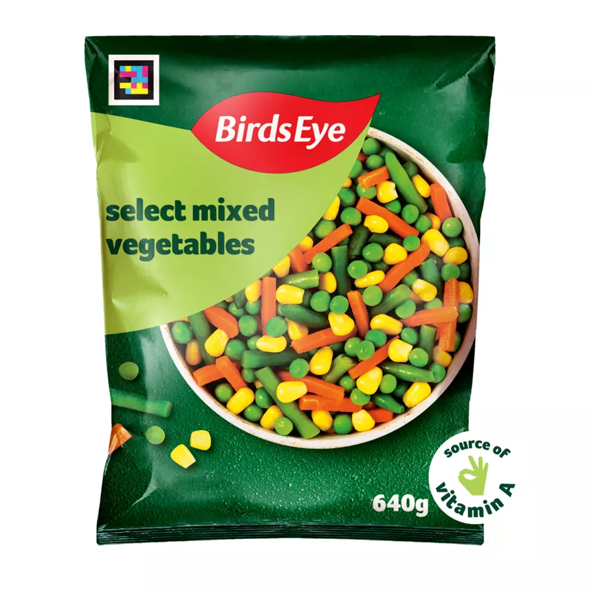 Birds Eye Select Mixed Vegetables 640g