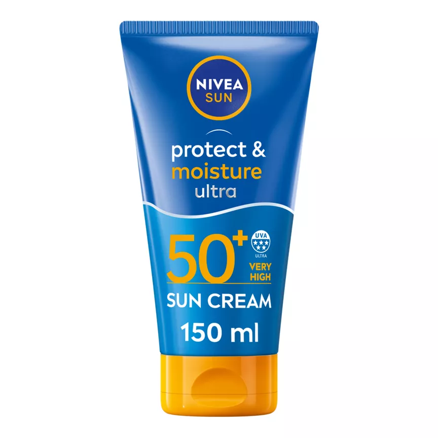 Nivea Protect & Moisture Ultra SPF 50+ Sun Cream - Image 1