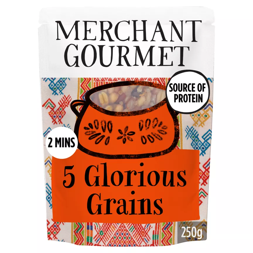 Merchant Gourmet Glorious Grains with Red Rice & Quinoa Cooked 250g