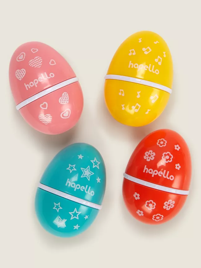 Hapello Egg Rattles - Colours May Vary