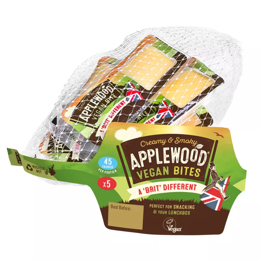 Applewood Creamy & Smoky Vegan Cheese Alternative Minis 75g