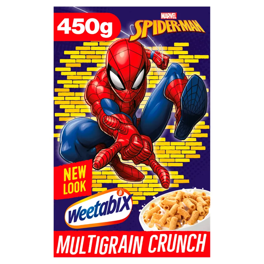 Weetabix Marvel the Amazing Spider Man Multigrain Crunch