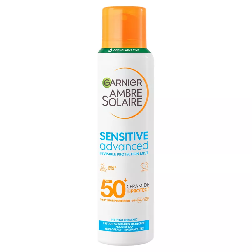 Garnier Ambre Solaire SPF 50+ Sensitive Advanced Dry Mist Sun Spray