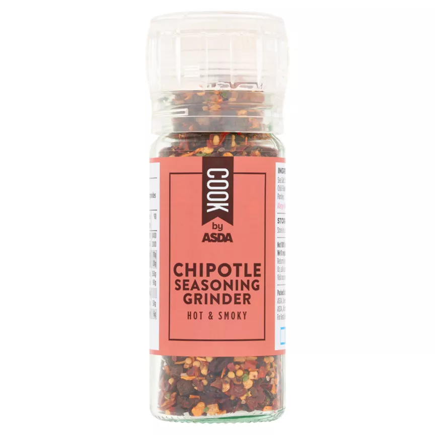 COOK by ASDA Chipotle Seasoning Grinder