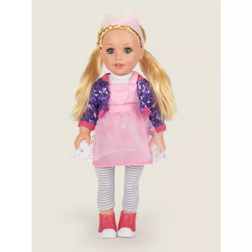 Hapello Pink Toddler Doll