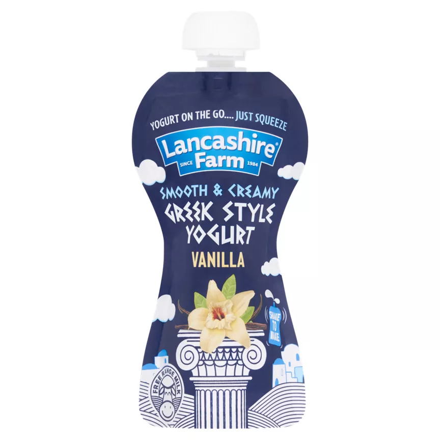 Lancashire Farm Greek Style Yogurt Vanilla 125g