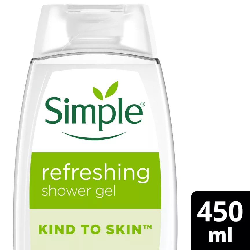 Simple Kind to Skin Shower Gel Refreshing