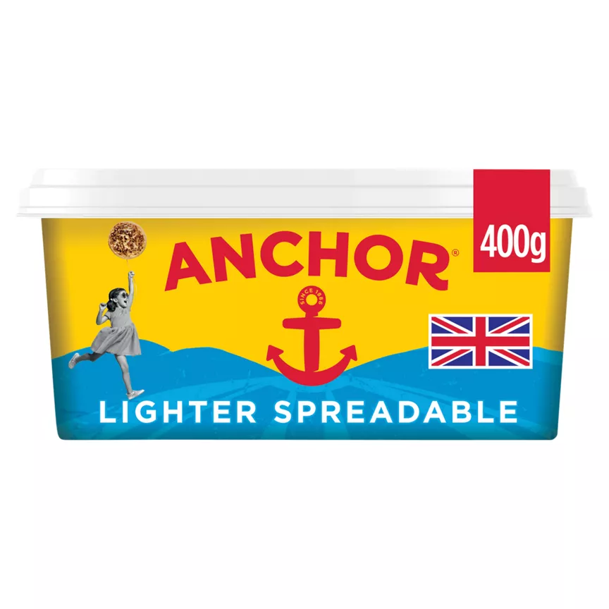 Anchor Lighter Spreadable Blend of Butter and Rapeseed Oil 400g